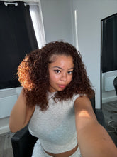 Load image into Gallery viewer, Model-Kai Curly Hair Extensions | 3C–4A Virgin Human Hair Bundles