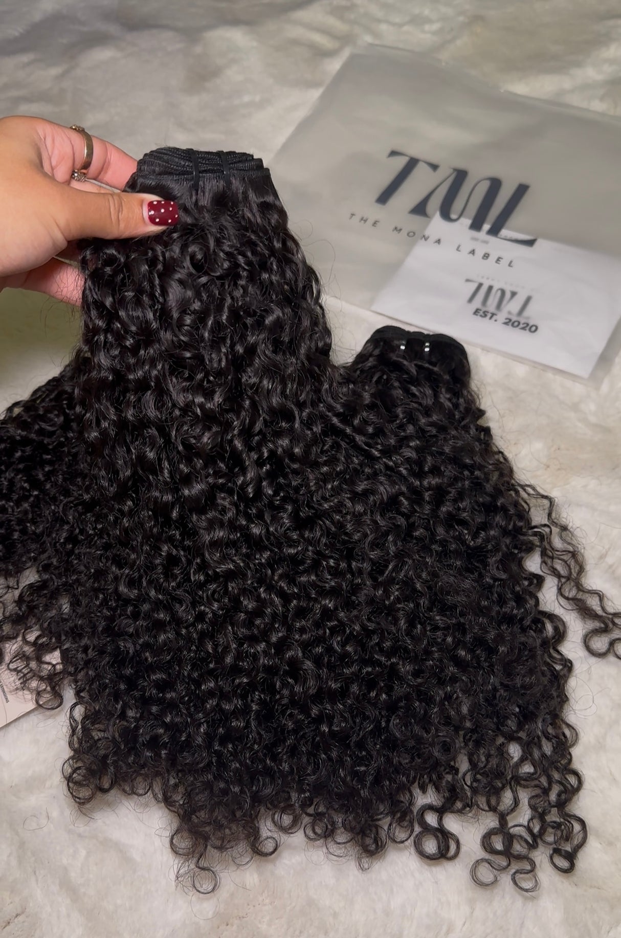 Talah Curly™ Virgin Hair Bundles | 4A Curly Hair Extensions-the-mona-label-bundle-deals