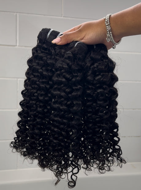 Kai Curly Hair Extensions | 3C–4A Virgin Human Hair Bundles-product