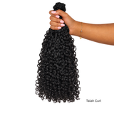 Talah Curly™ Virgin Hair Bundles | 4A Curly Hair Extensions bundle