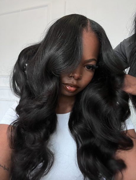 The-Mona-Label-Loose Wave Hair Extensions | Virgin Loose Wave Hair Bundles