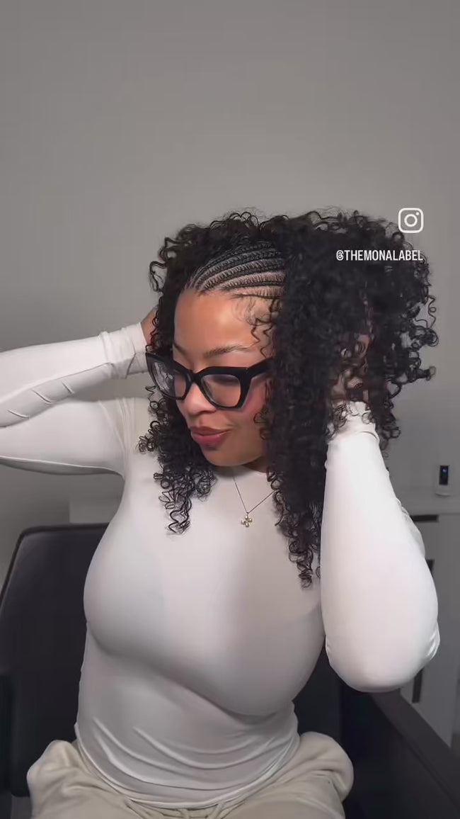The Mona Label Talah Curly™ Virgin Hair Bundles | 4A Curly Hair Extensions Video