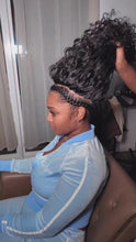 Load and play video in Gallery viewer, Sew-In-Italian Curly Virgin Hair Bundles | Loose Curly Extensions-the-mona-label
